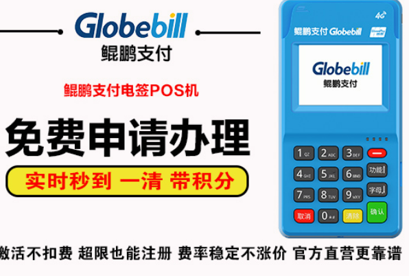 鲲掌柜电签POS机